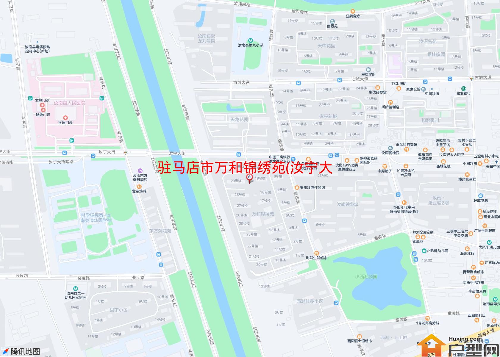 万和锦绣苑(汝宁大街)小区 - 户型网