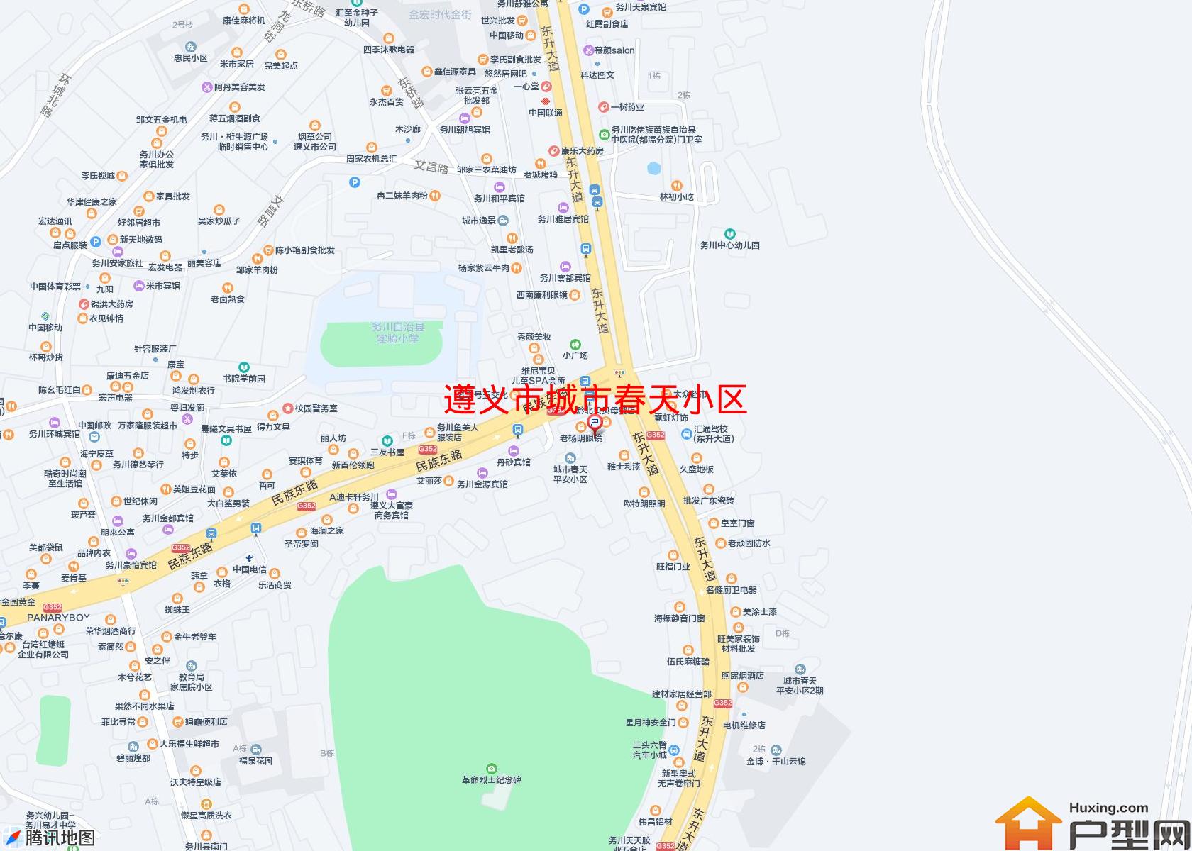 城市春天小区小区 - 户型网