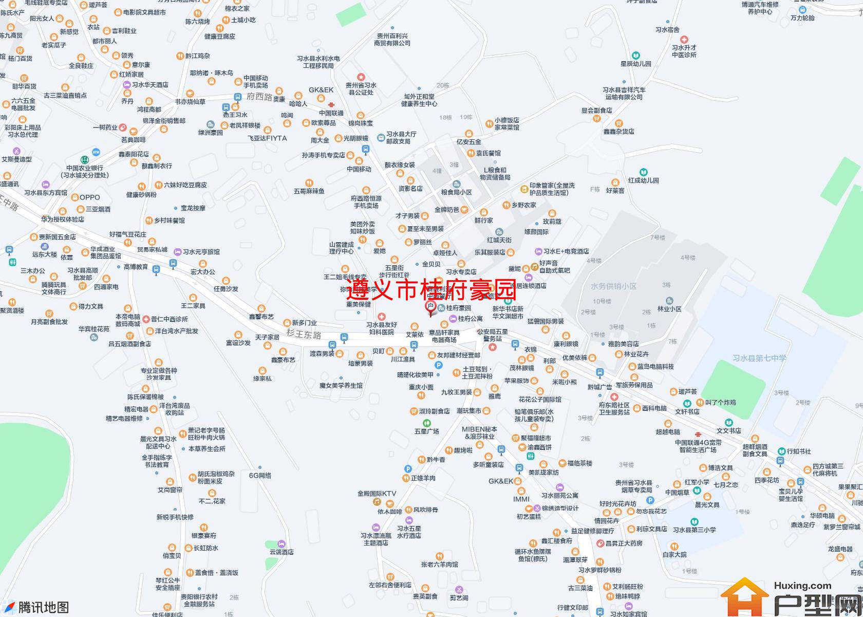 桂府豪园小区 - 户型网