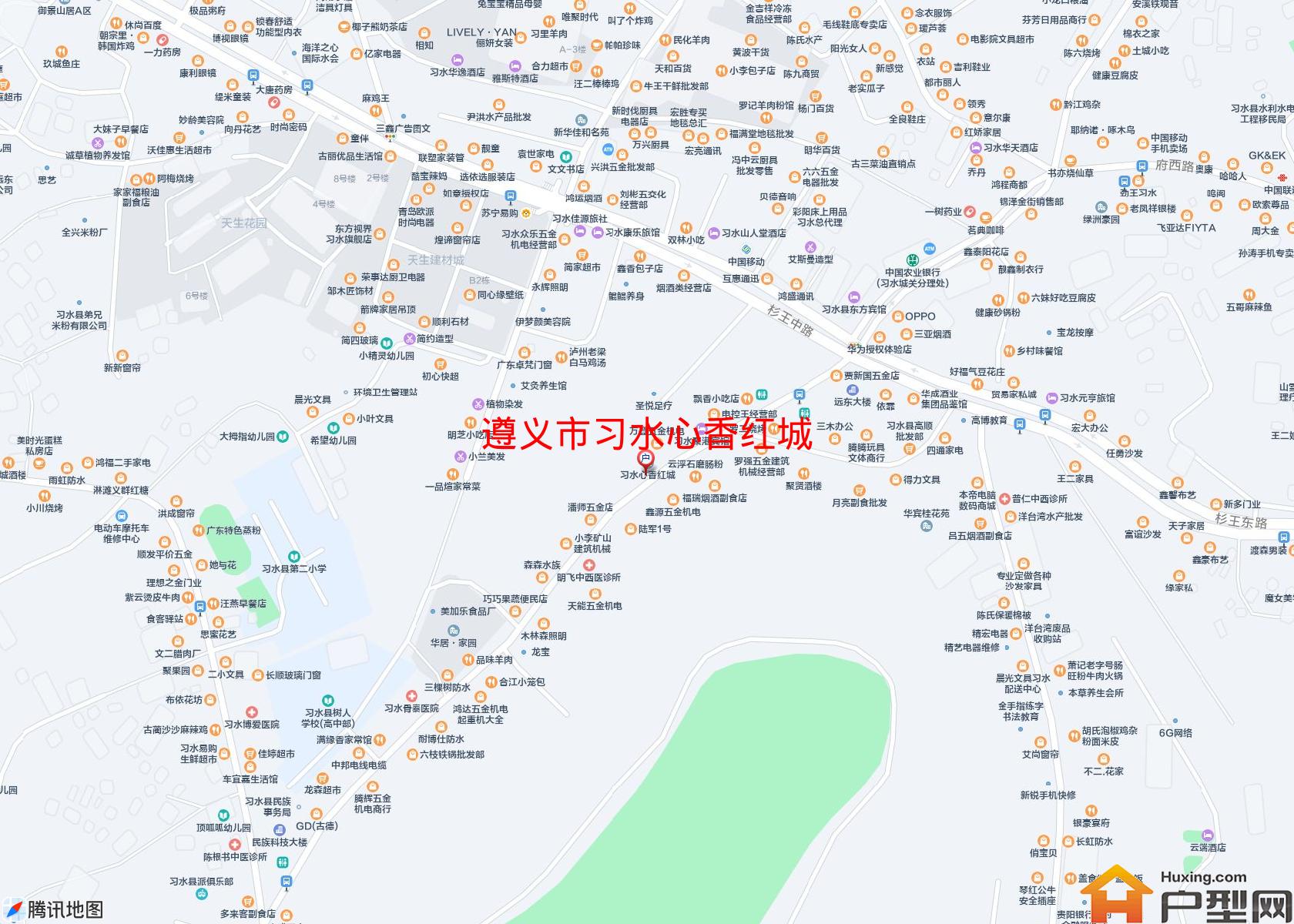 习水心香红城小区 - 户型网
