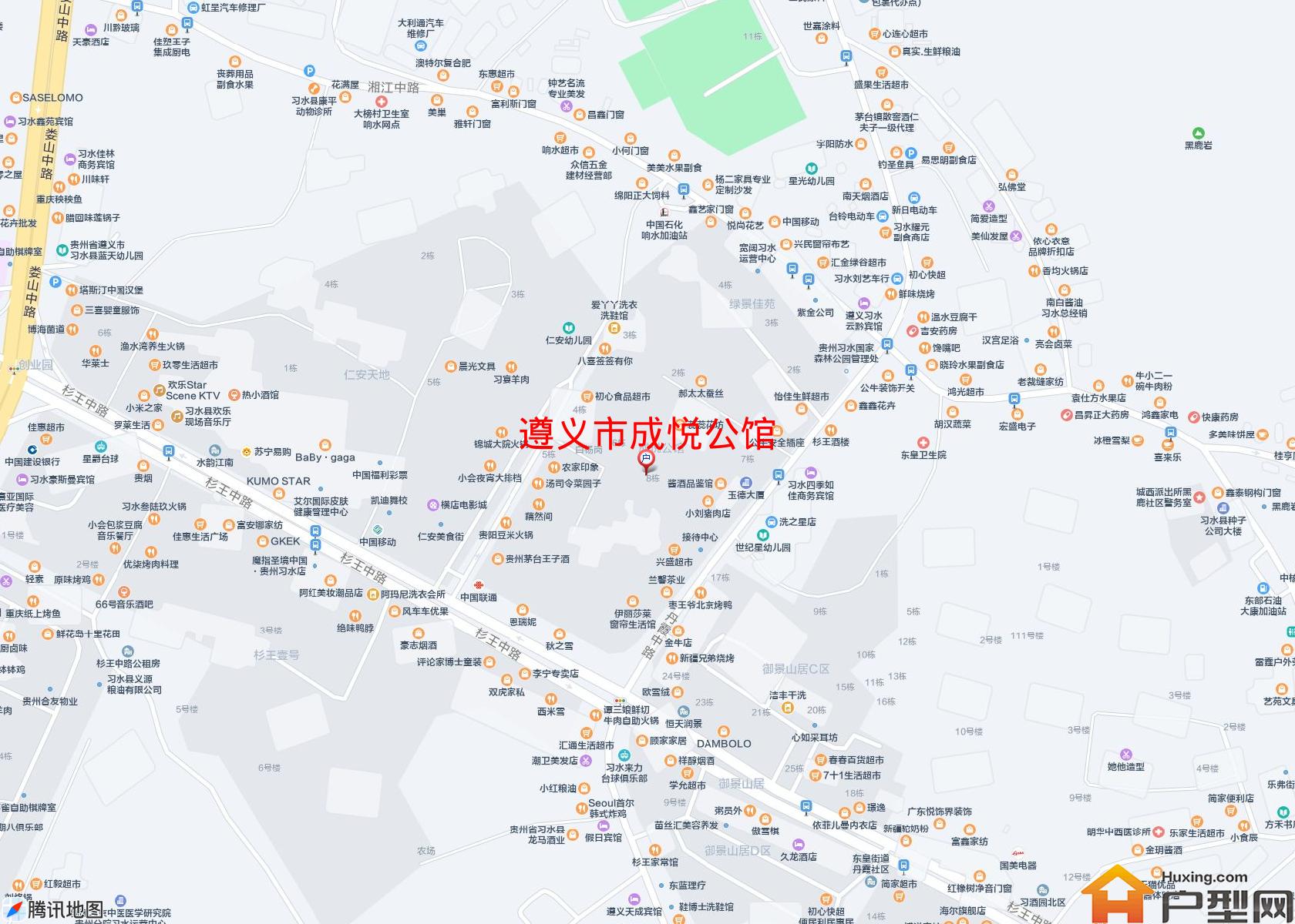 成悦公馆小区 - 户型网
