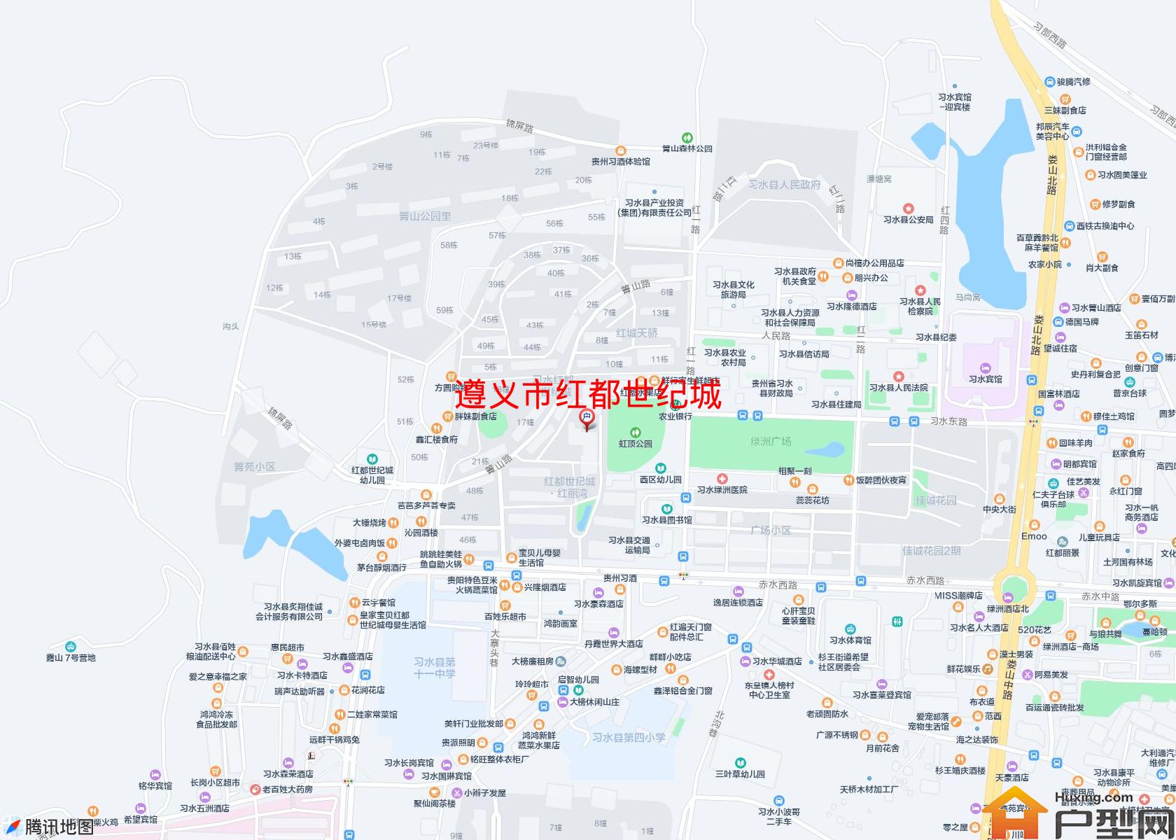 红都世纪城小区 - 户型网