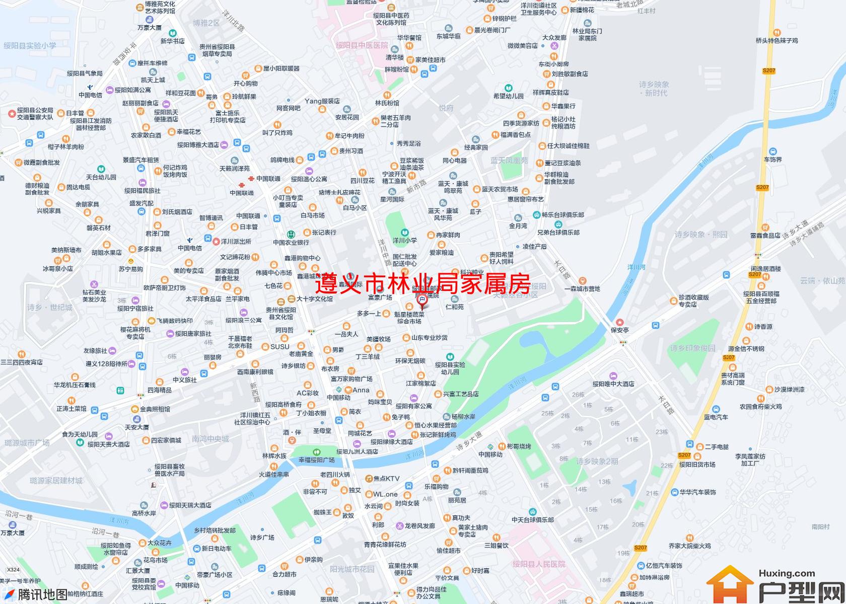 林业局家属房小区 - 户型网