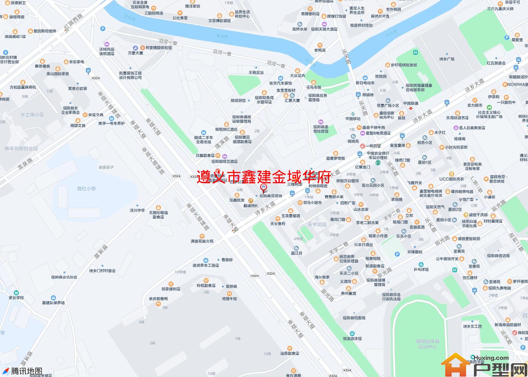 鑫建金域华府小区 - 户型网