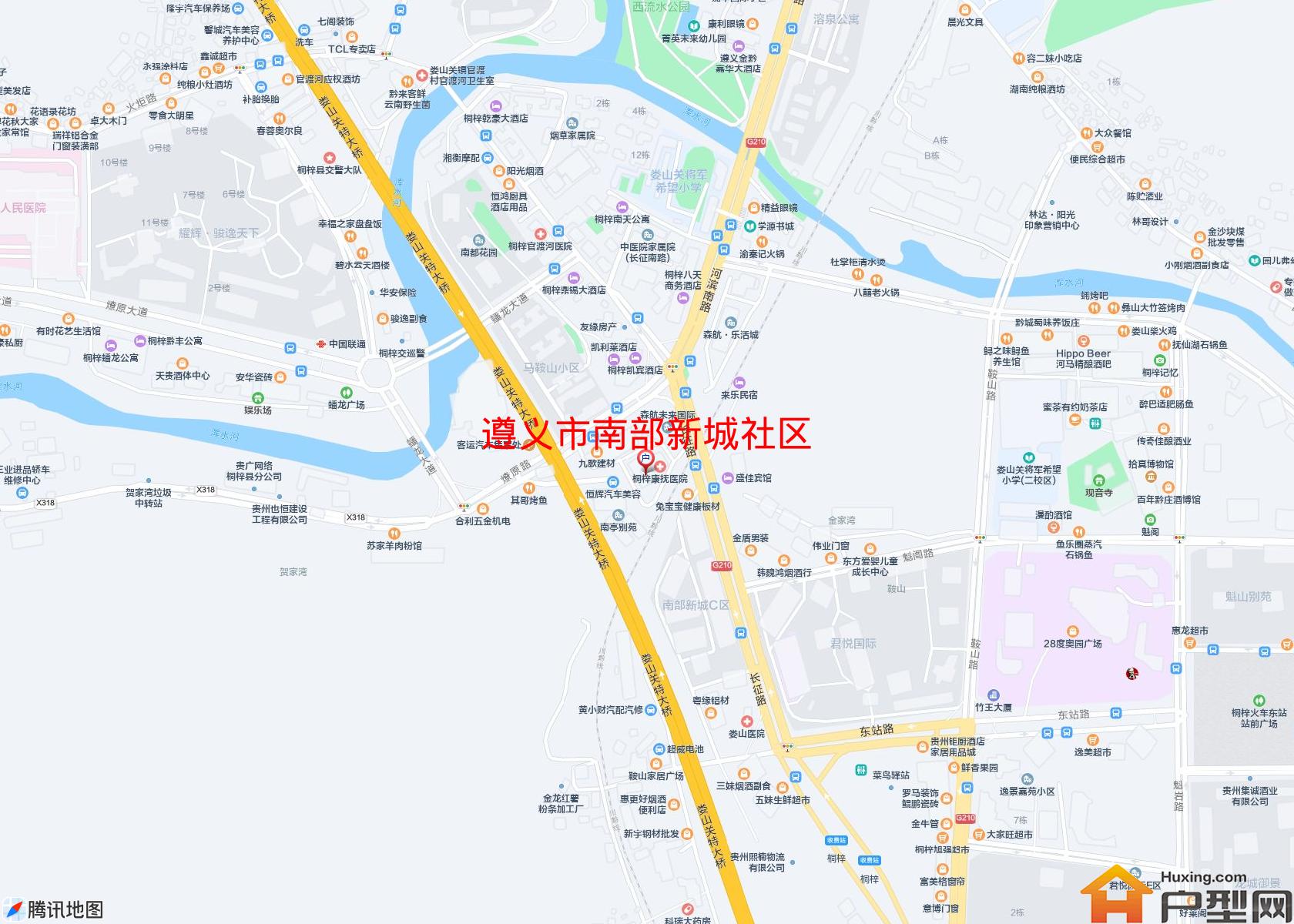 南部新城社区小区 - 户型网