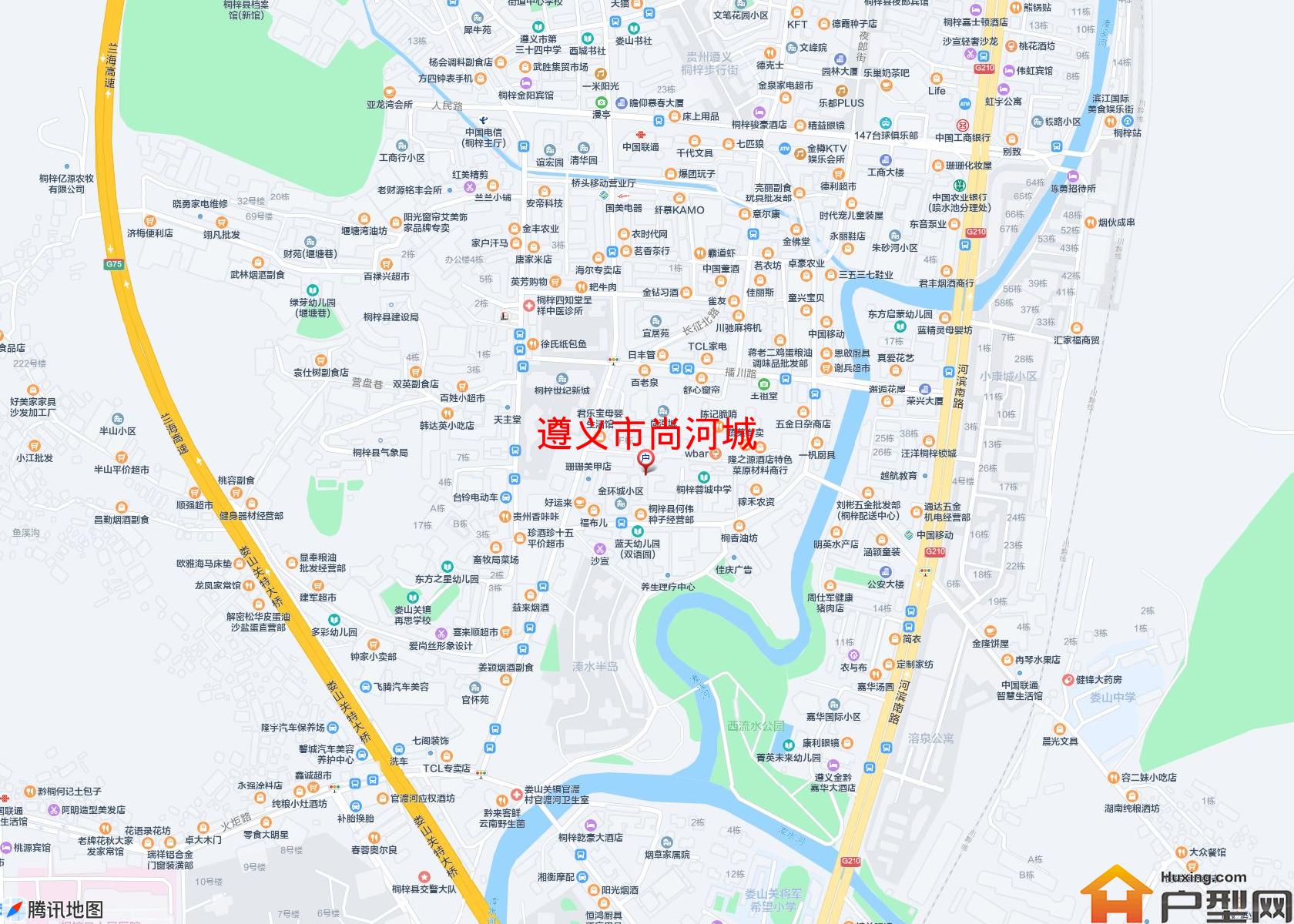 尚河城小区 - 户型网