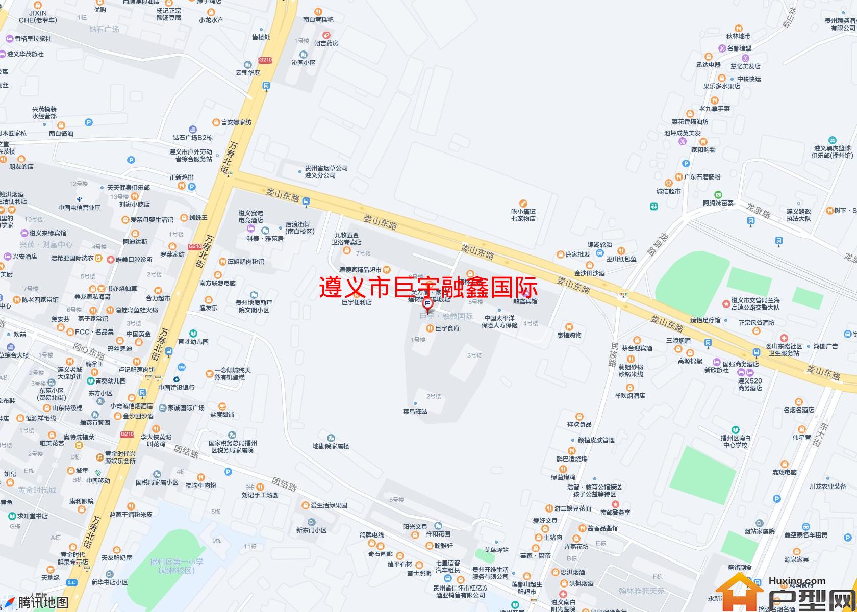 巨宇融鑫国际小区 - 户型网
