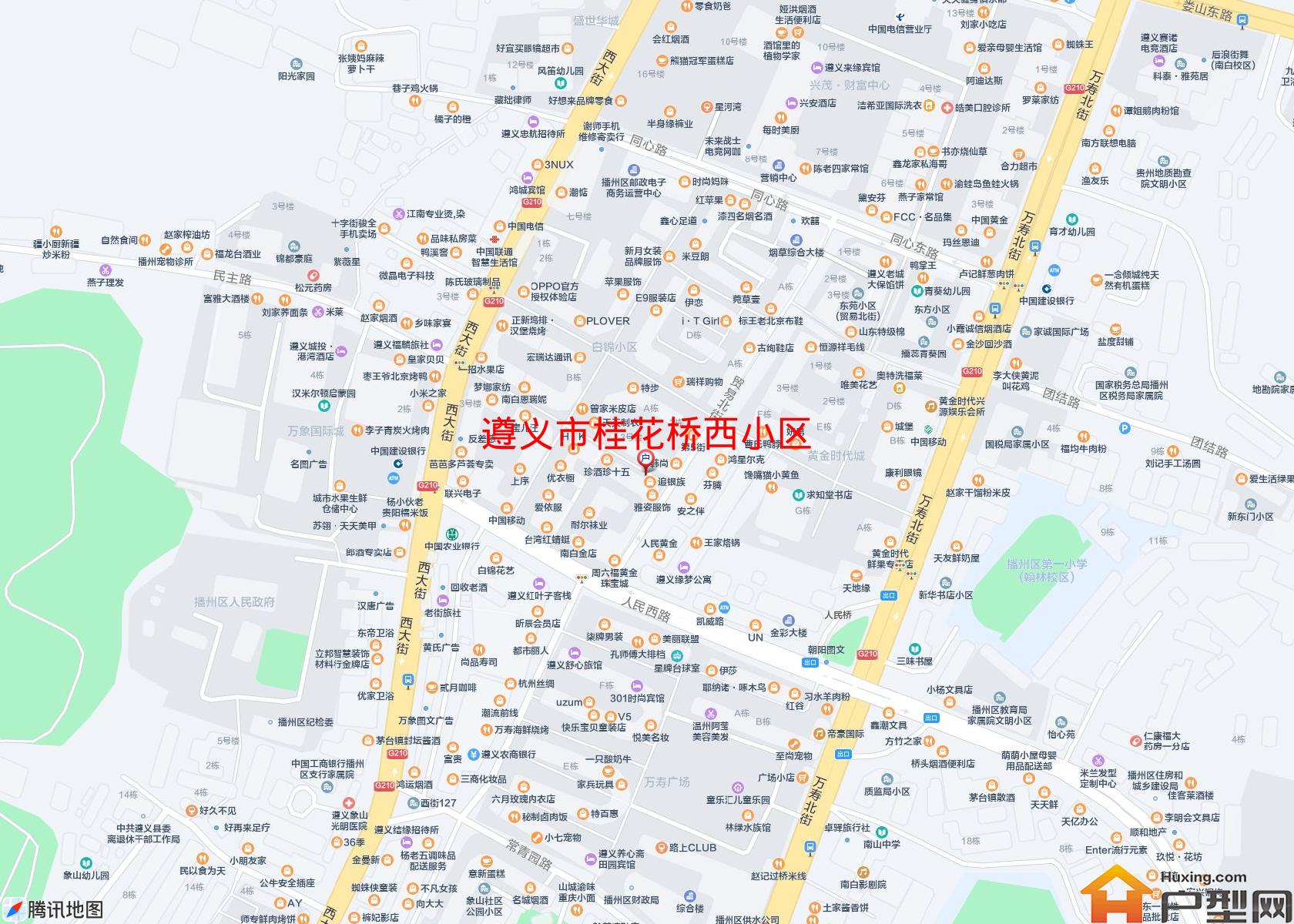 桂花桥西小区小区 - 户型网