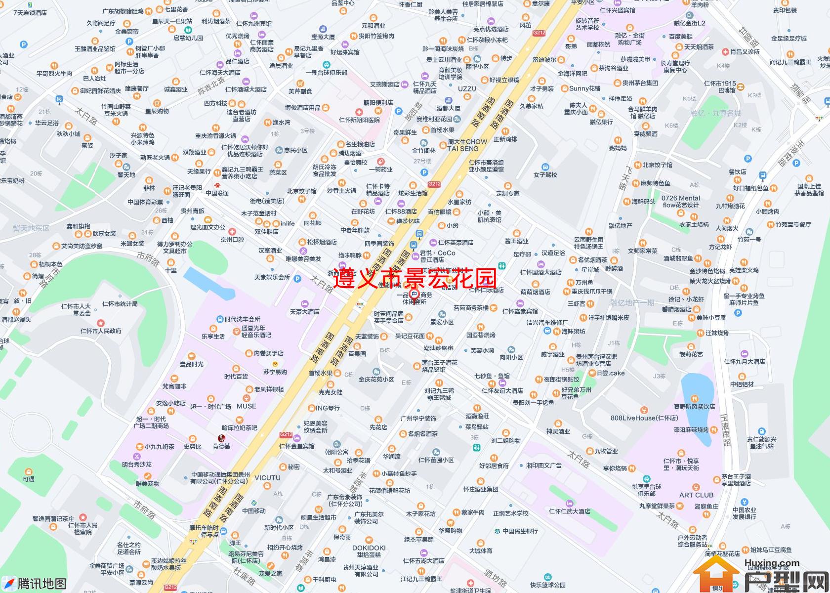 景宏花园小区 - 户型网