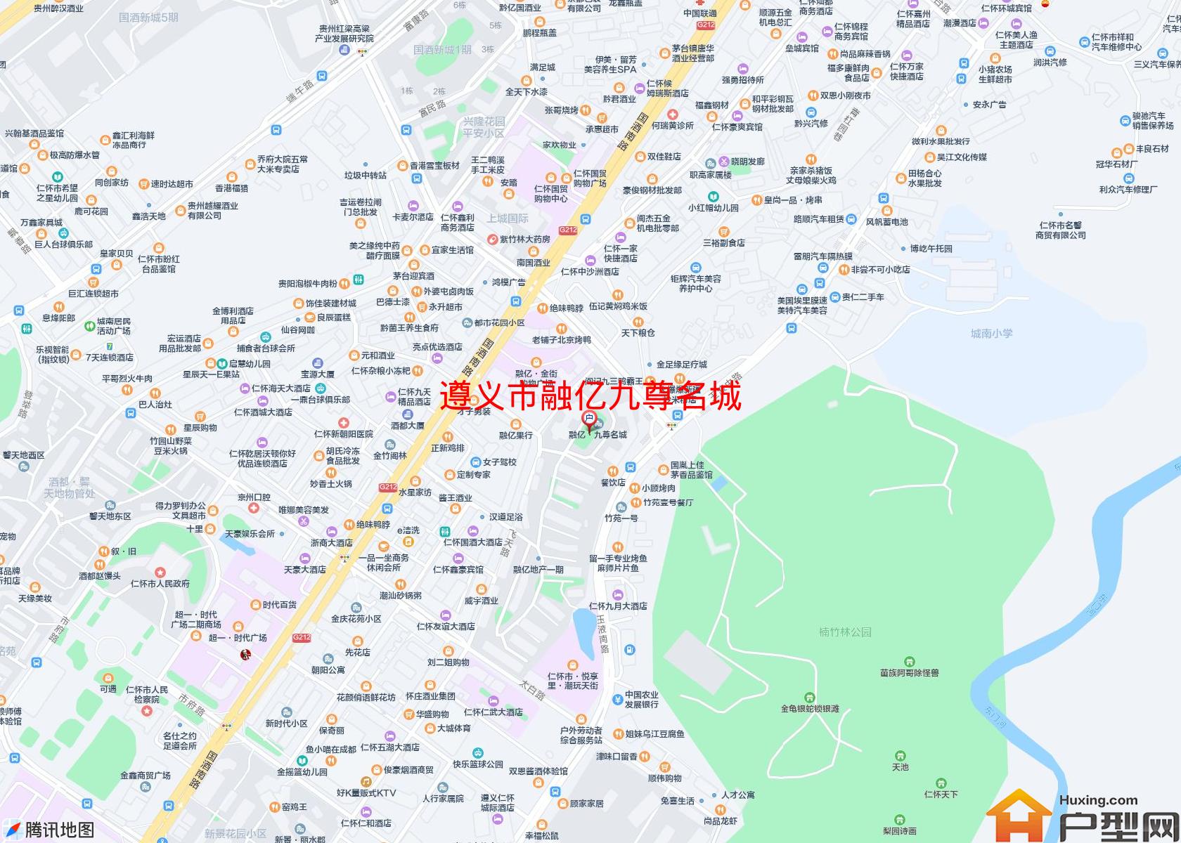融亿九尊名城小区 - 户型网