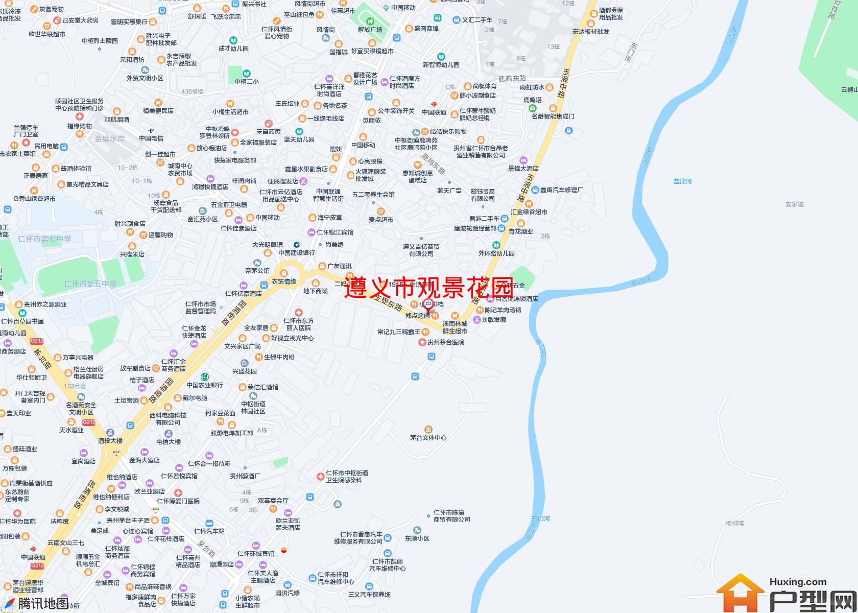 观景花园小区 - 户型网