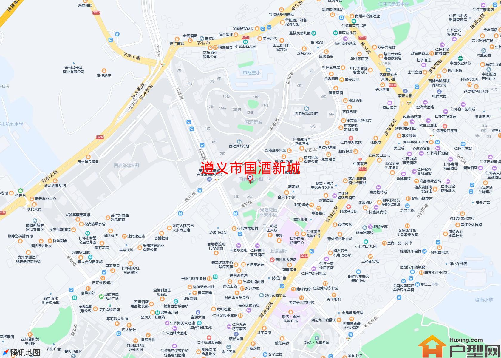 国酒新城小区 - 户型网