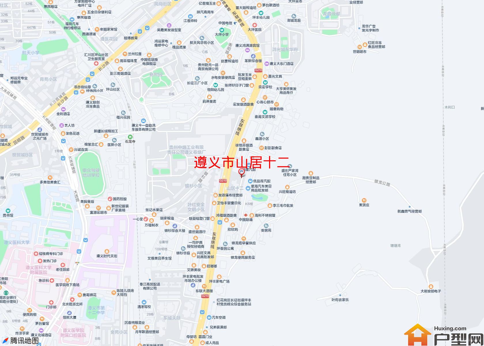 山居十二小区 - 户型网