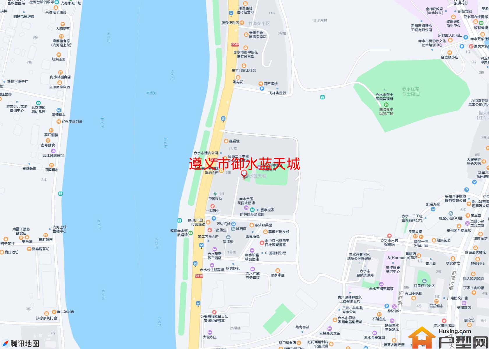 御水蓝天城小区 - 户型网