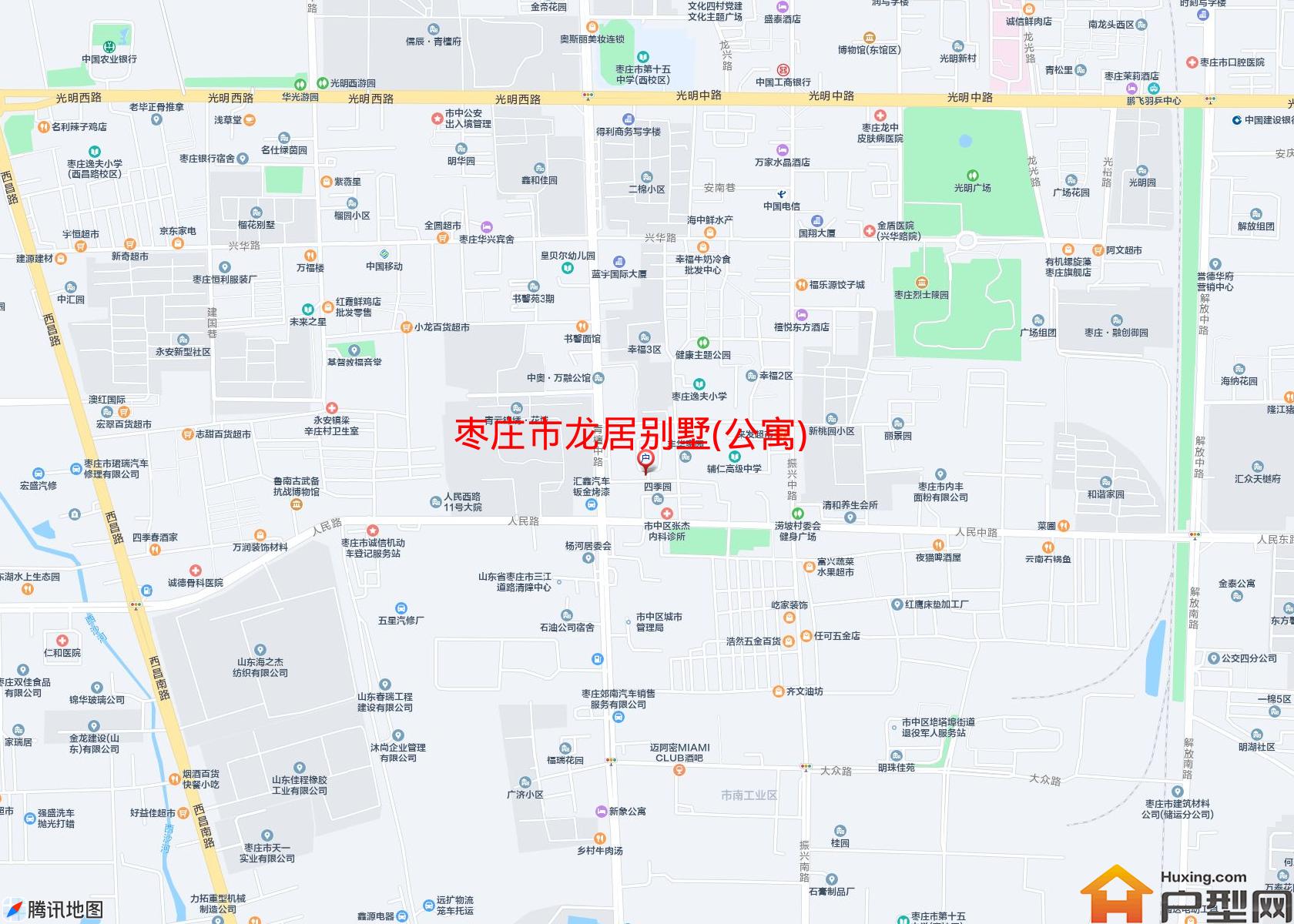 龙居别墅(公寓)小区 - 户型网