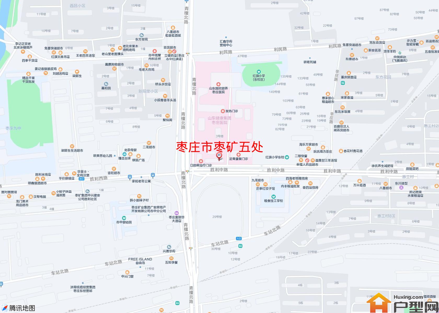 枣矿五处小区 - 户型网