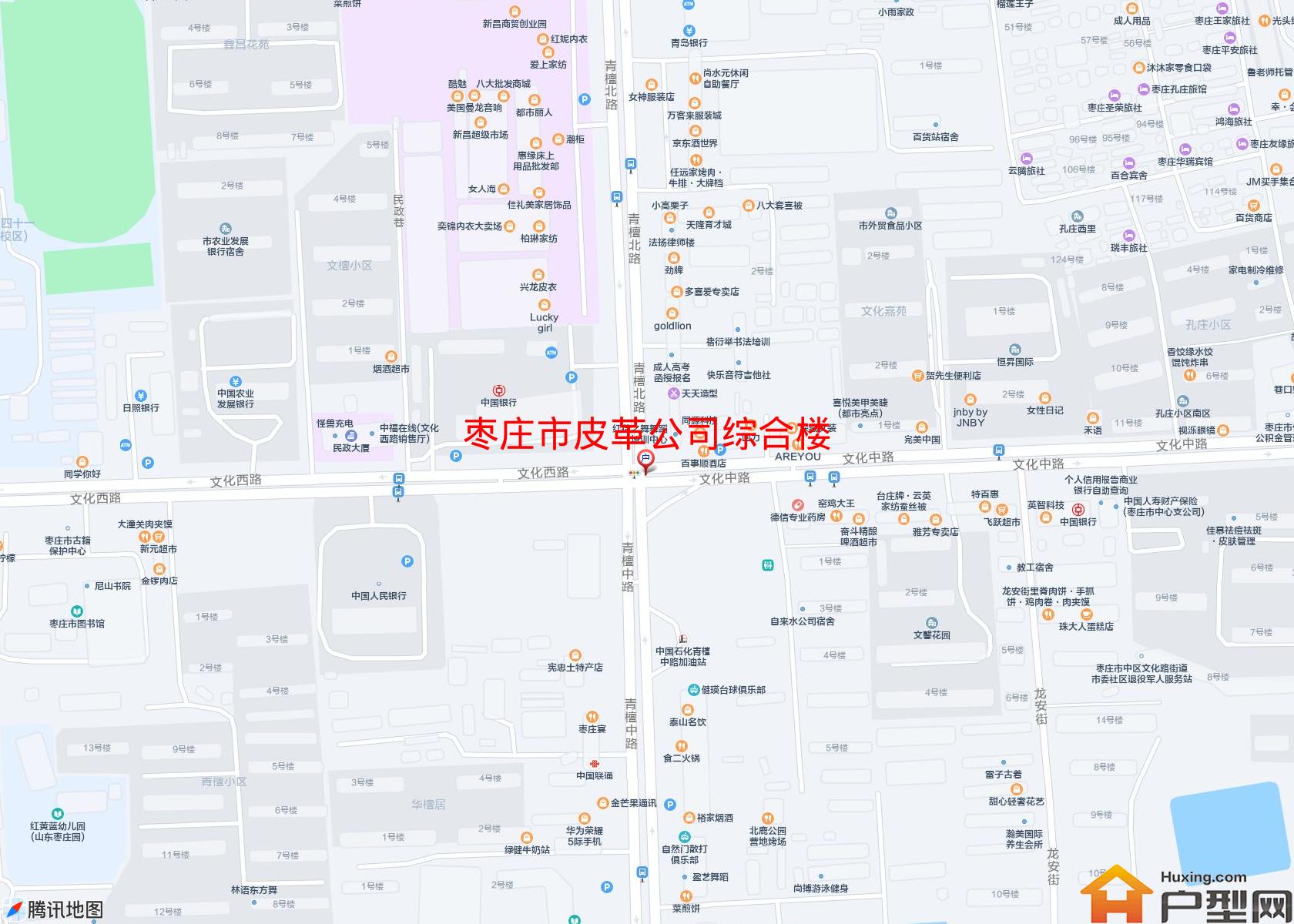 皮革公司综合楼小区 - 户型网