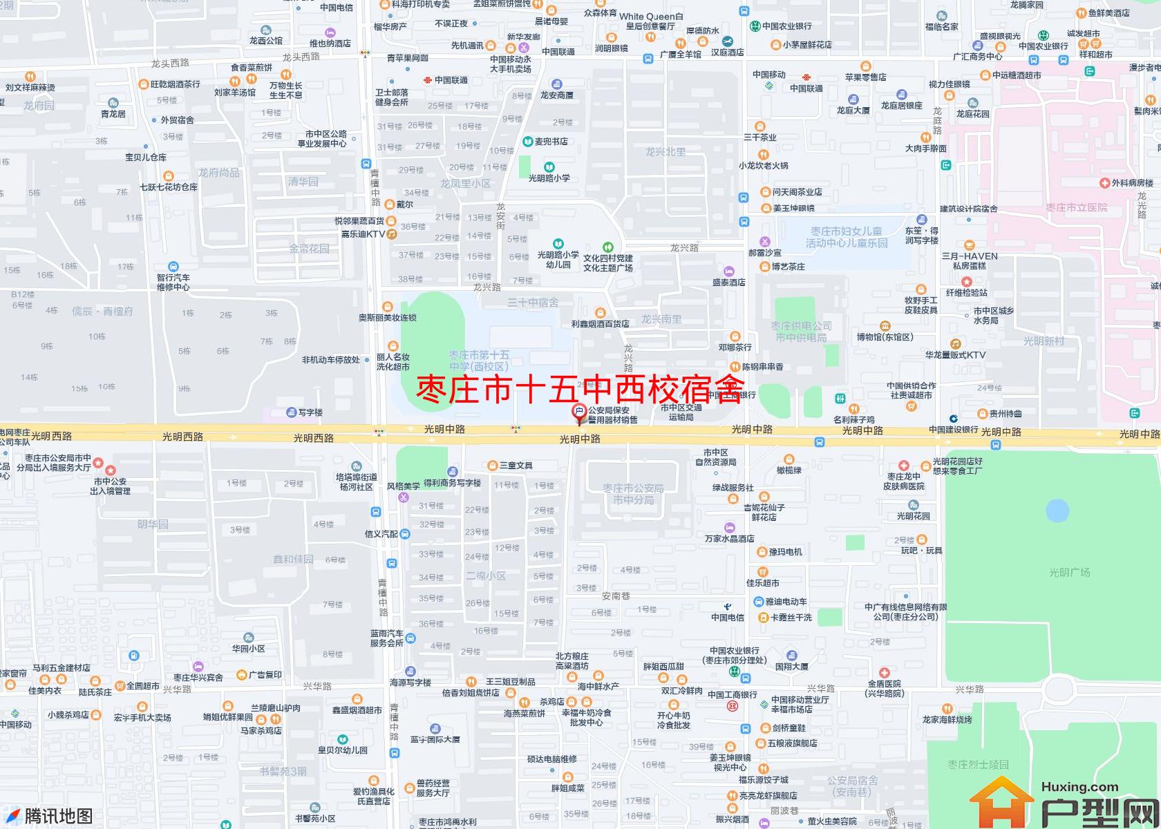 十五中西校宿舍小区 - 户型网