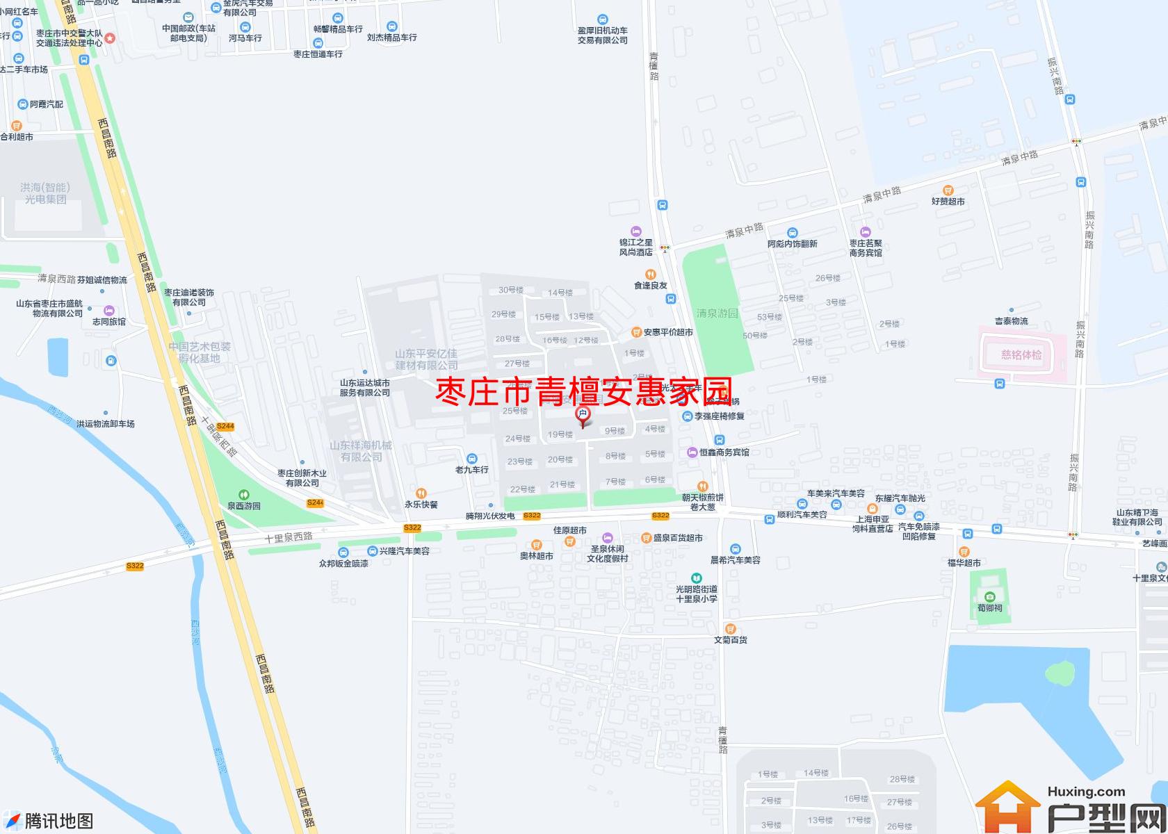 青檀安惠家园小区 - 户型网