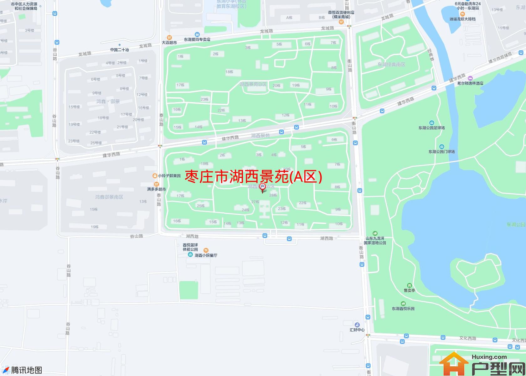 湖西景苑(A区)小区 - 户型网
