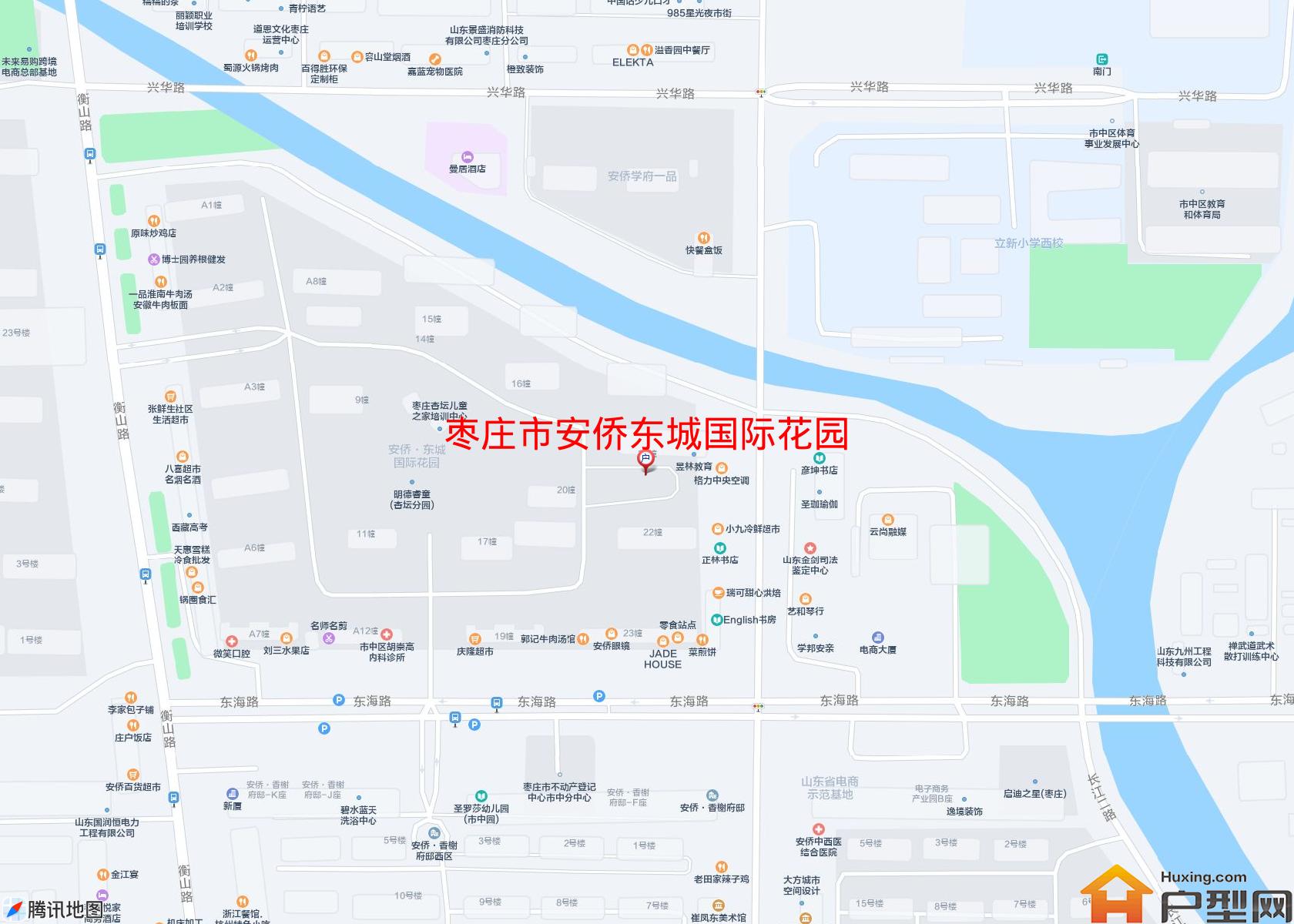 安侨东城国际花园小区 - 户型网