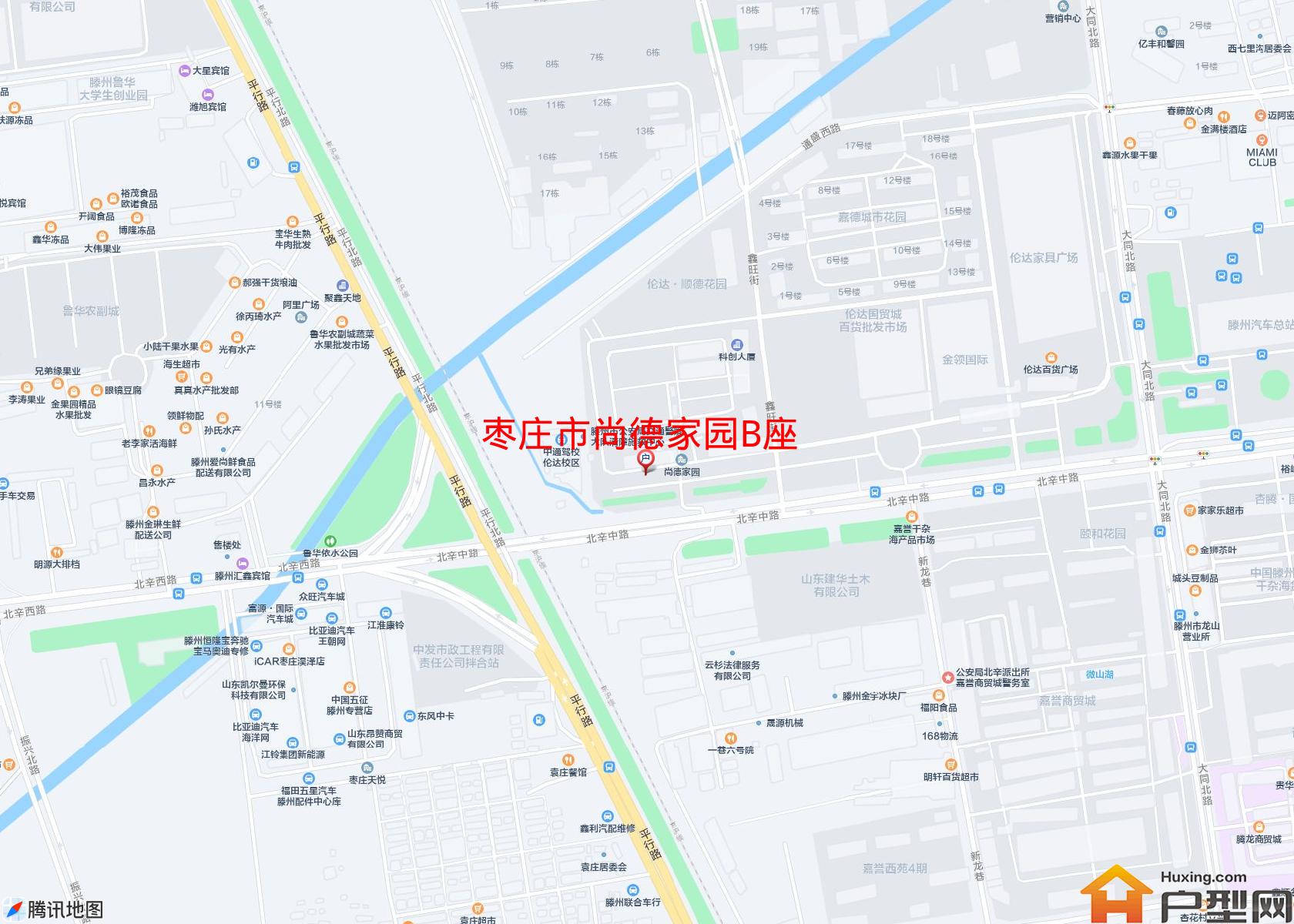 尚德家园B座小区 - 户型网