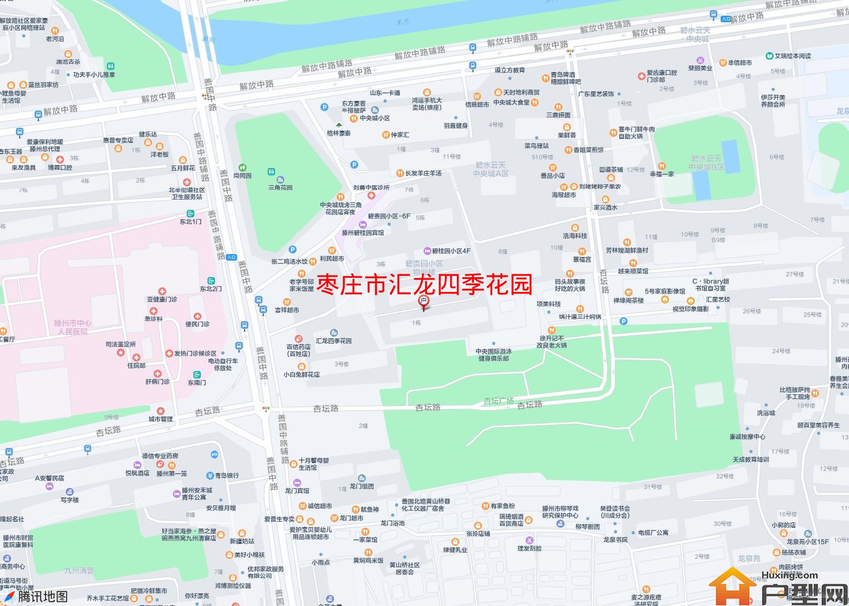 汇龙四季花园小区 - 户型网