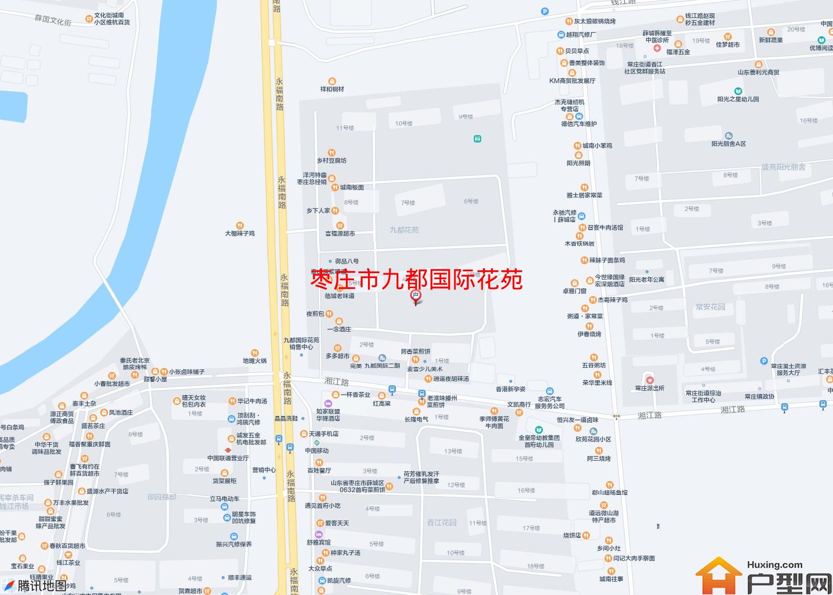九都国际花苑小区 - 户型网