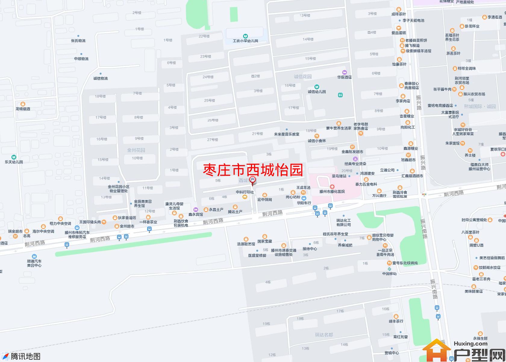 西城怡园小区 - 户型网