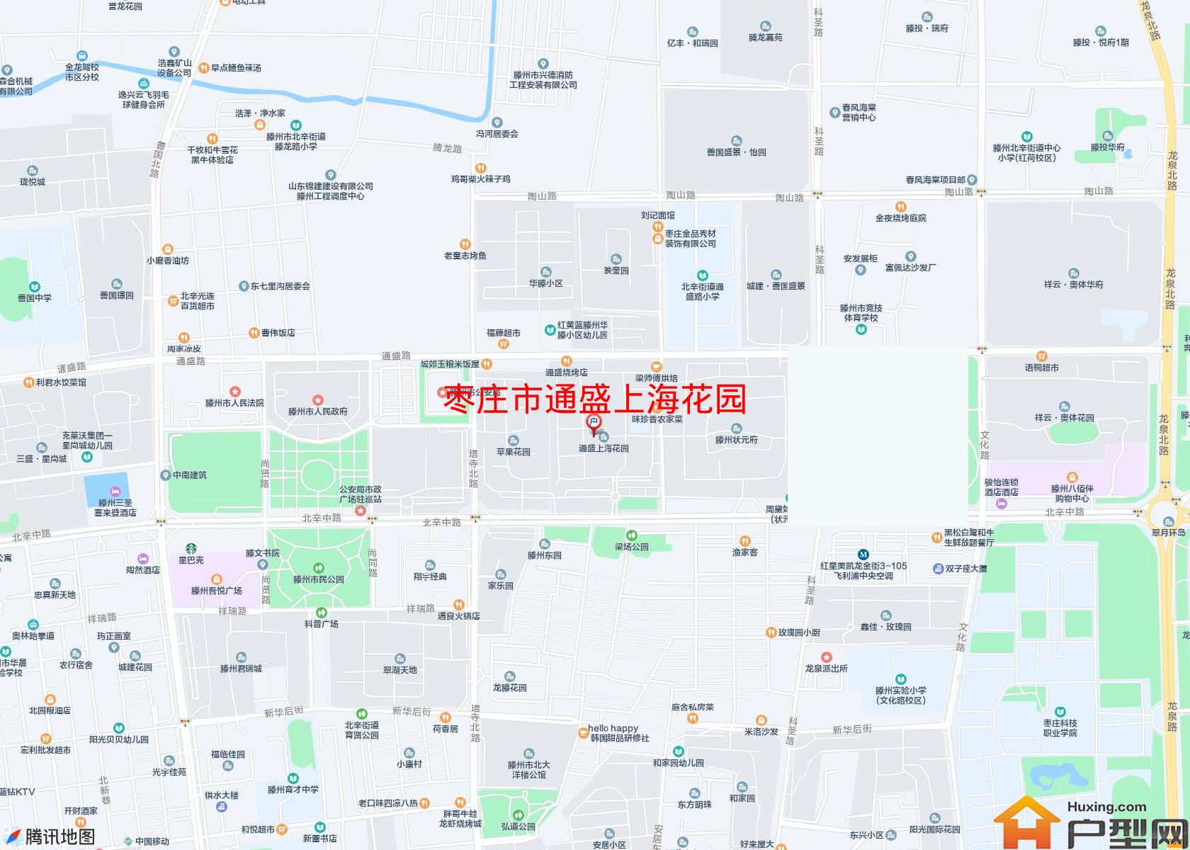 通盛上海花园小区 - 户型网