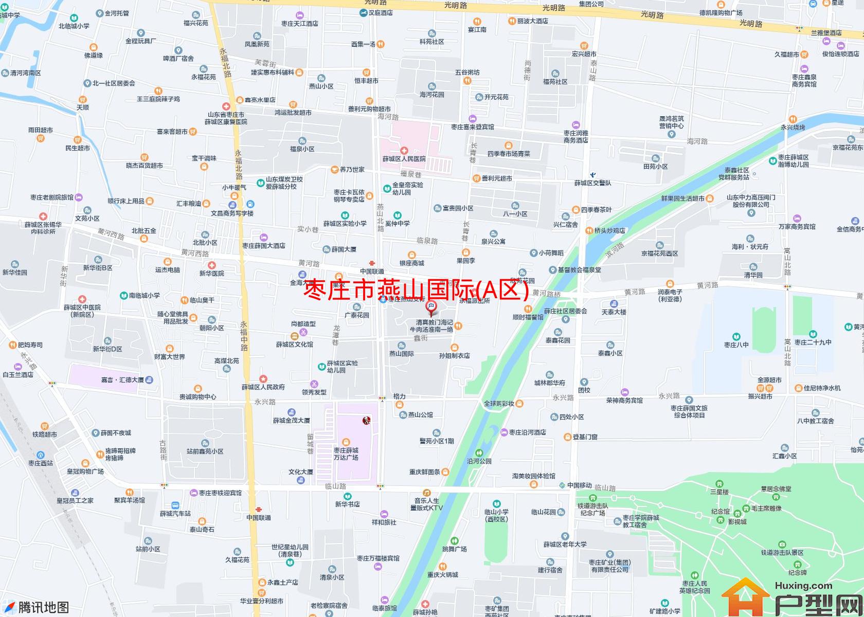 燕山国际(A区)小区 - 户型网