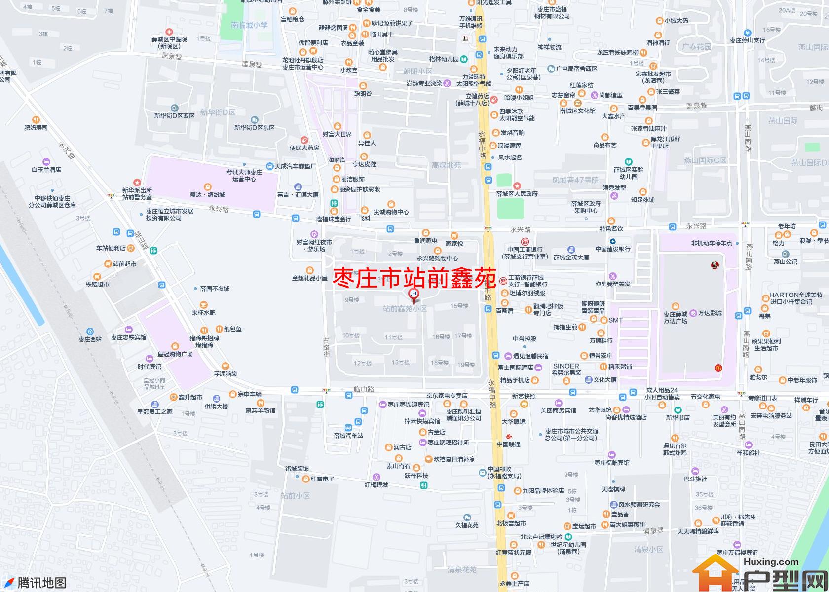 站前鑫苑小区 - 户型网