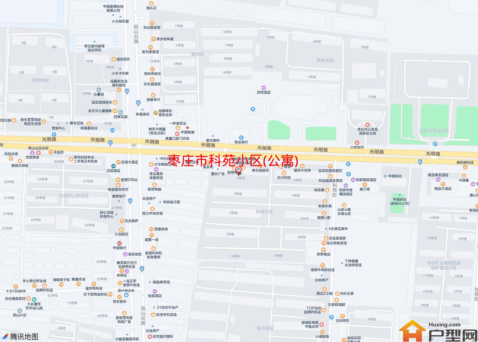 科苑小区(公寓)小区 - 户型网