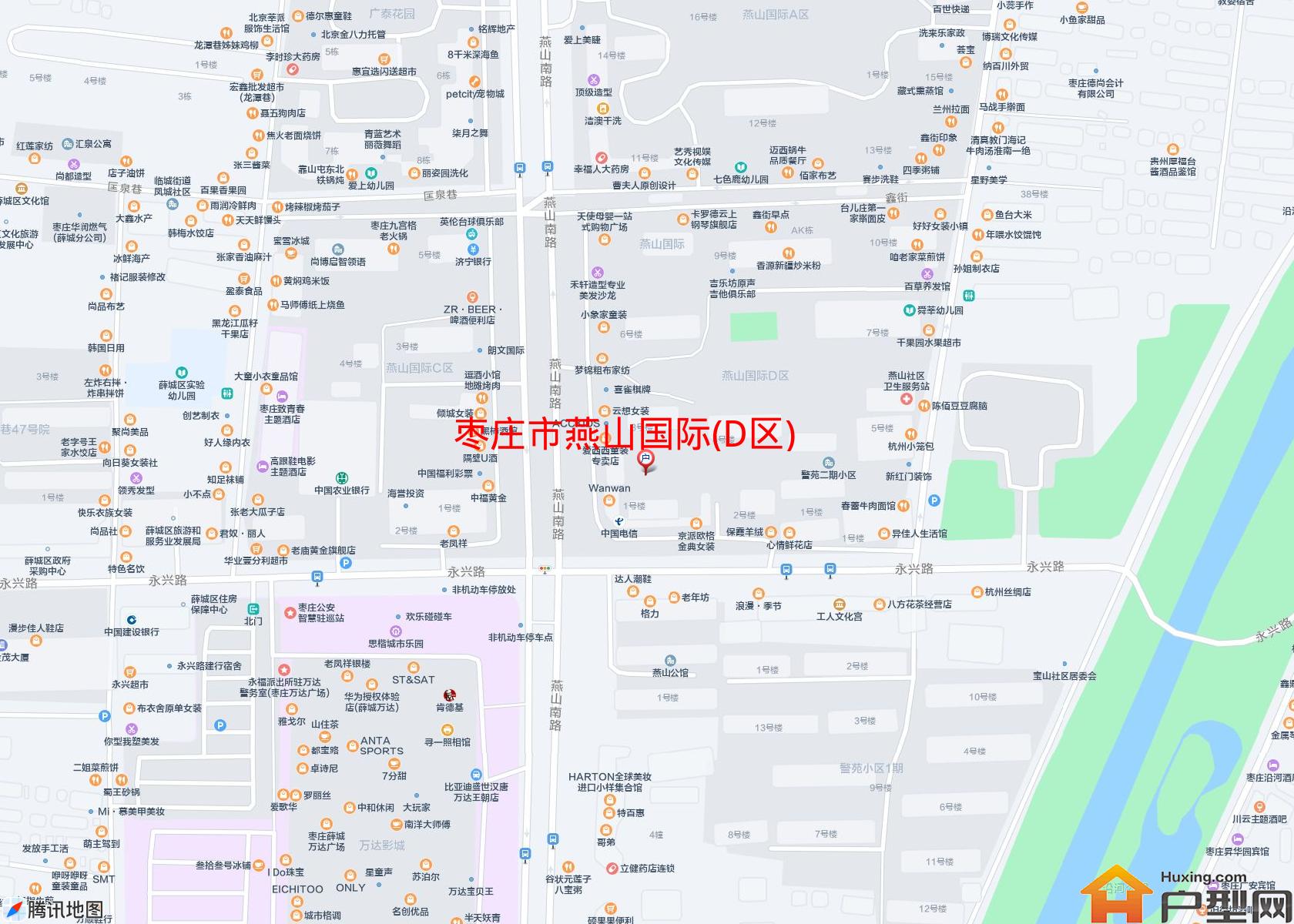 燕山国际(D区)小区 - 户型网