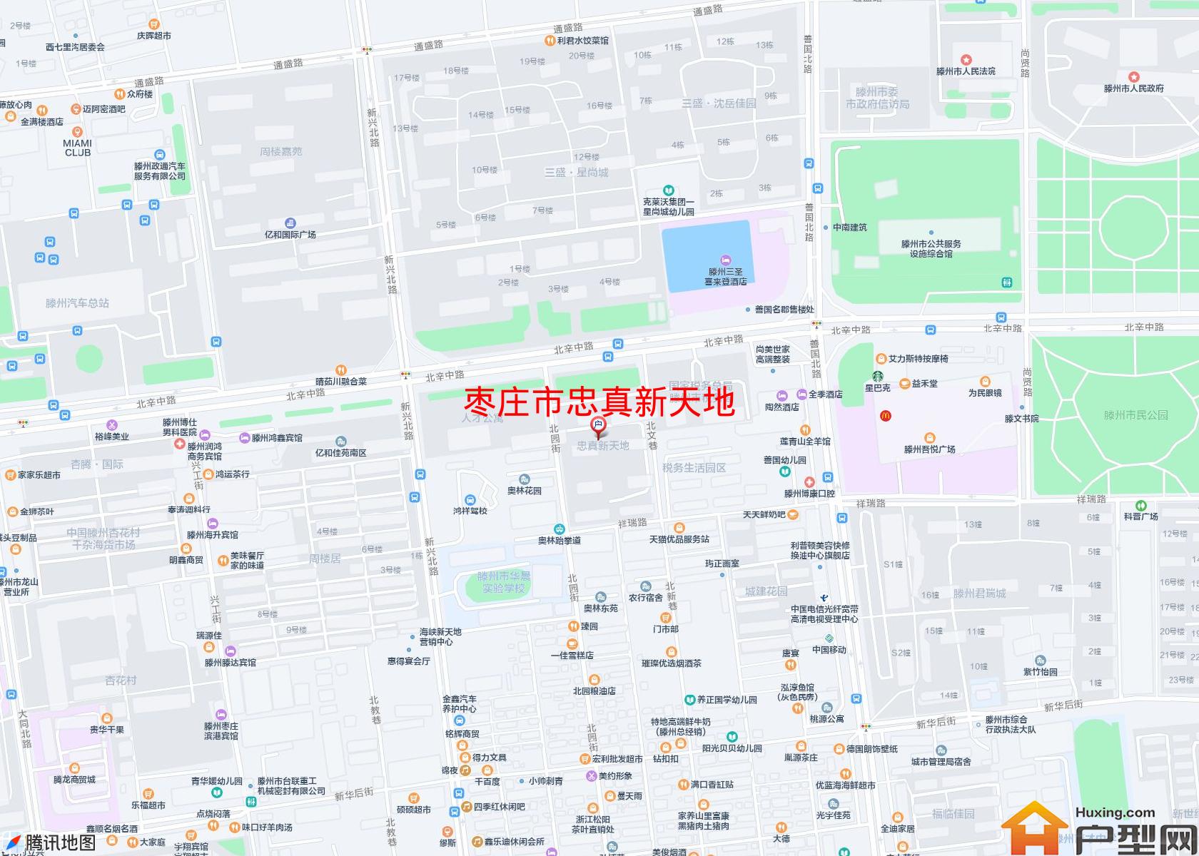 忠真新天地小区 - 户型网