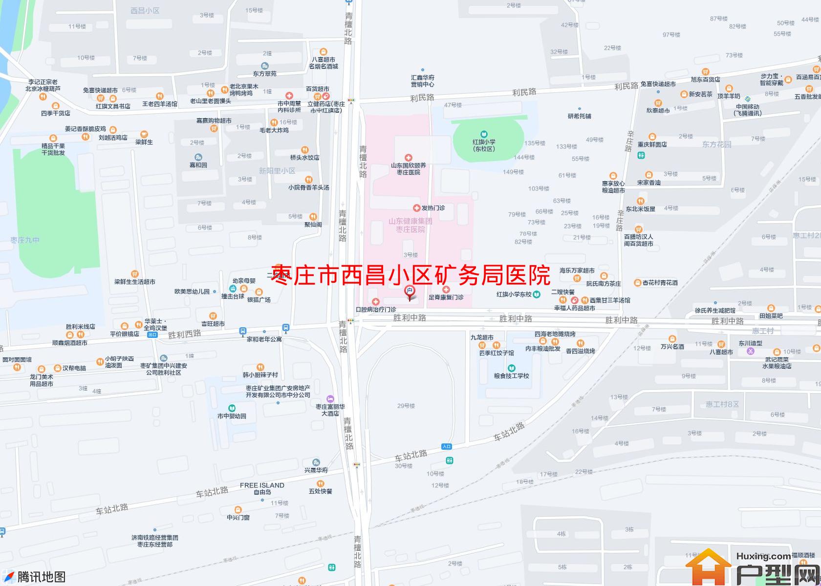 西昌小区矿务局医院小区 - 户型网