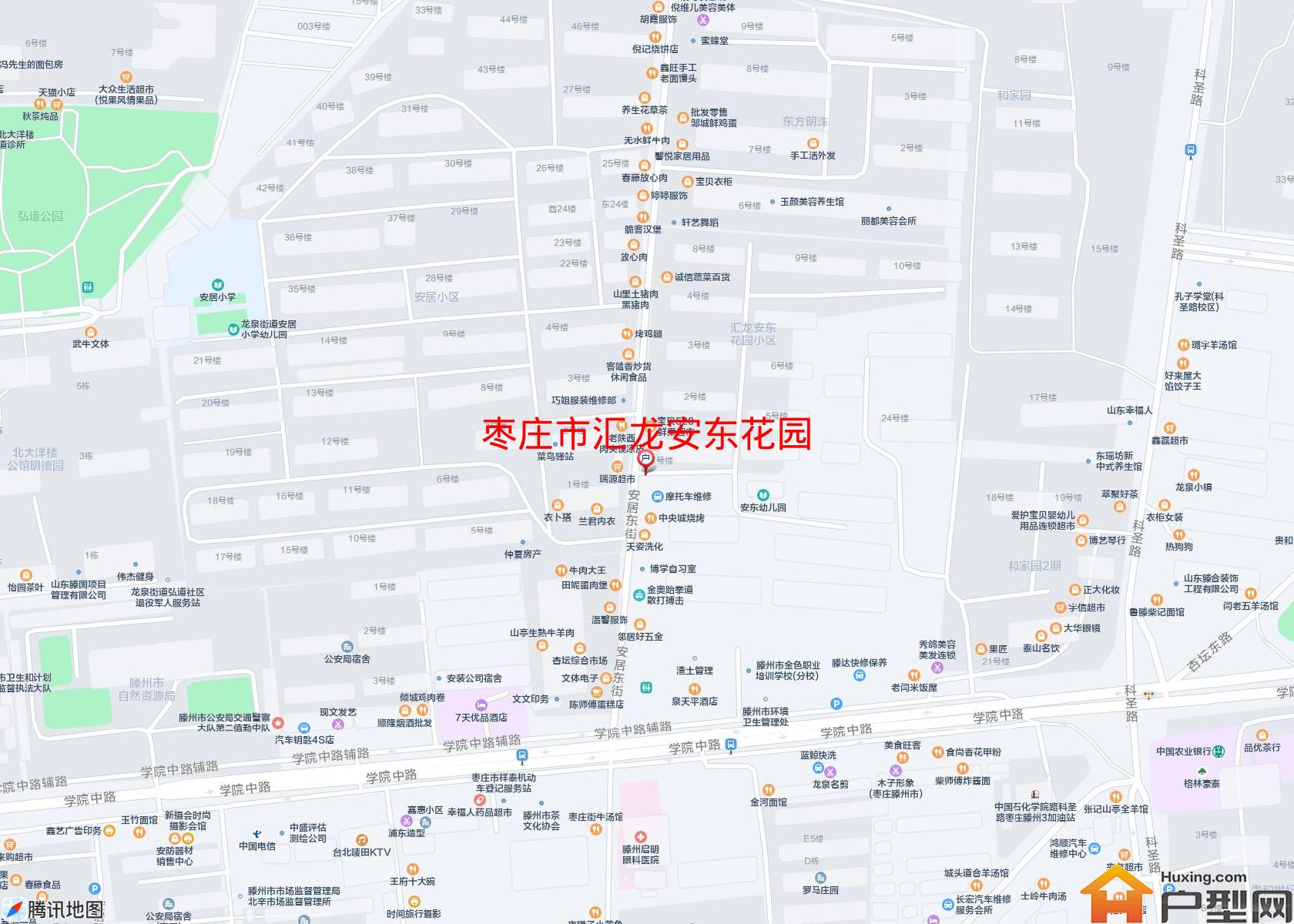 汇龙安东花园小区 - 户型网