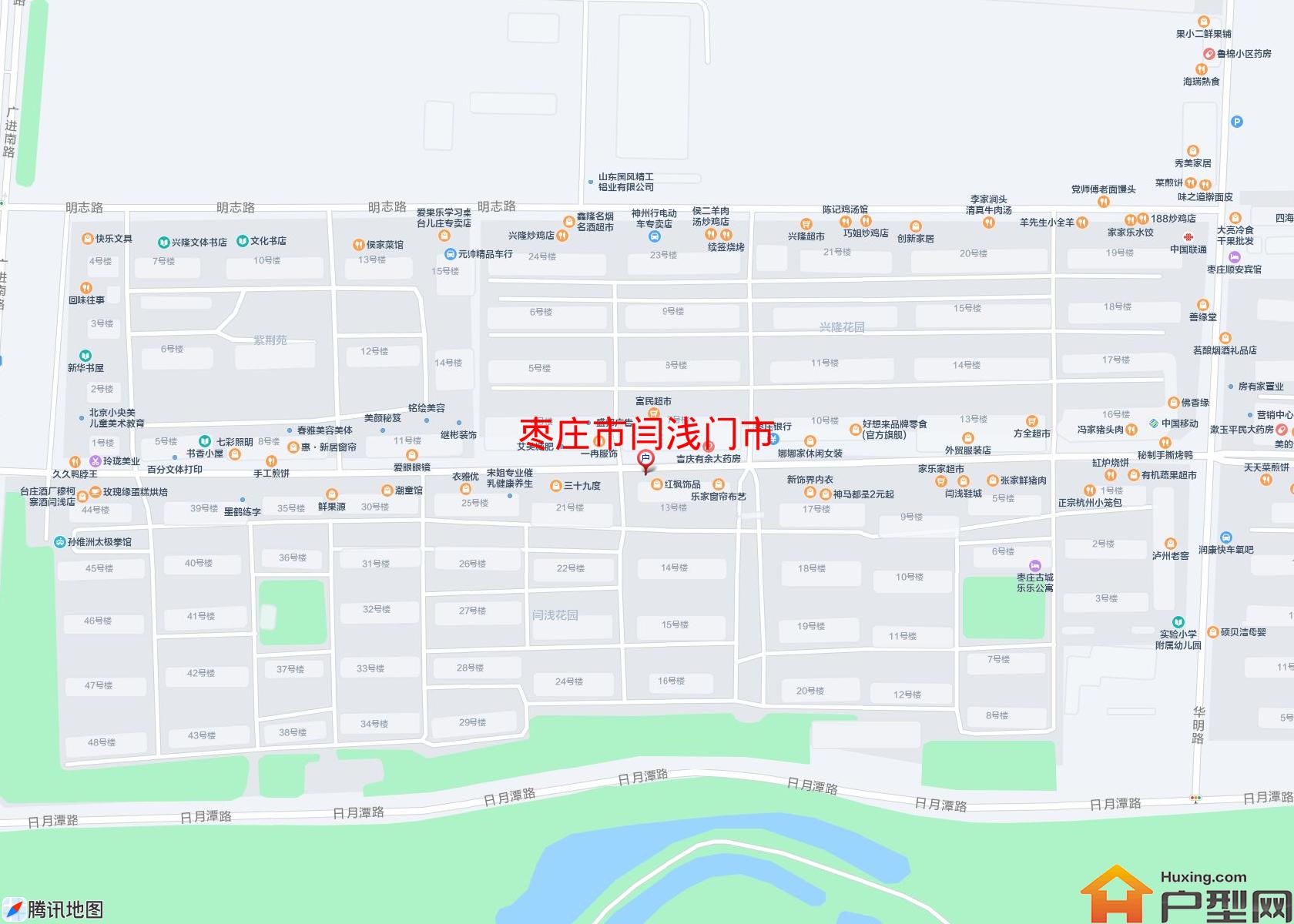 闫浅门市小区 - 户型网