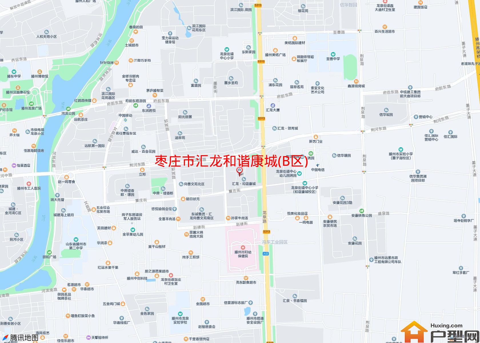 汇龙和谐康城(B区)小区 - 户型网