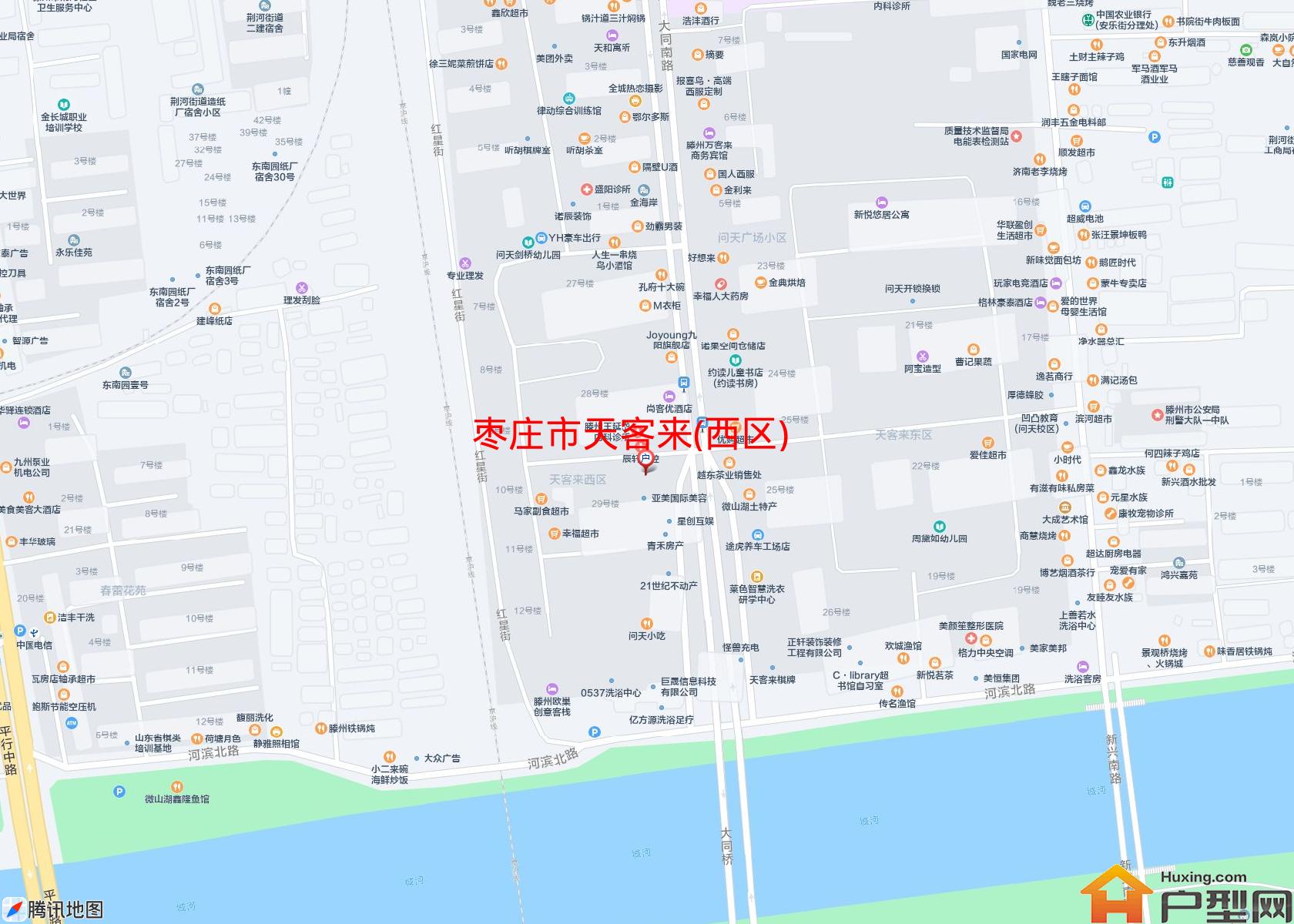 天客来(西区)小区 - 户型网