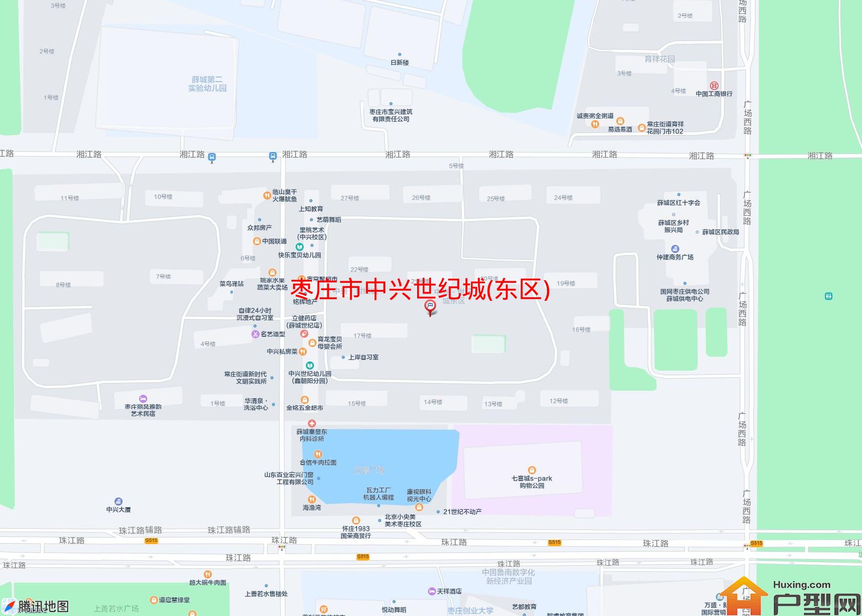 中兴世纪城(东区)小区 - 户型网