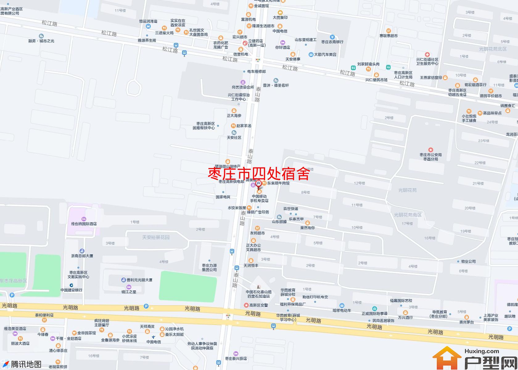 四处宿舍小区 - 户型网