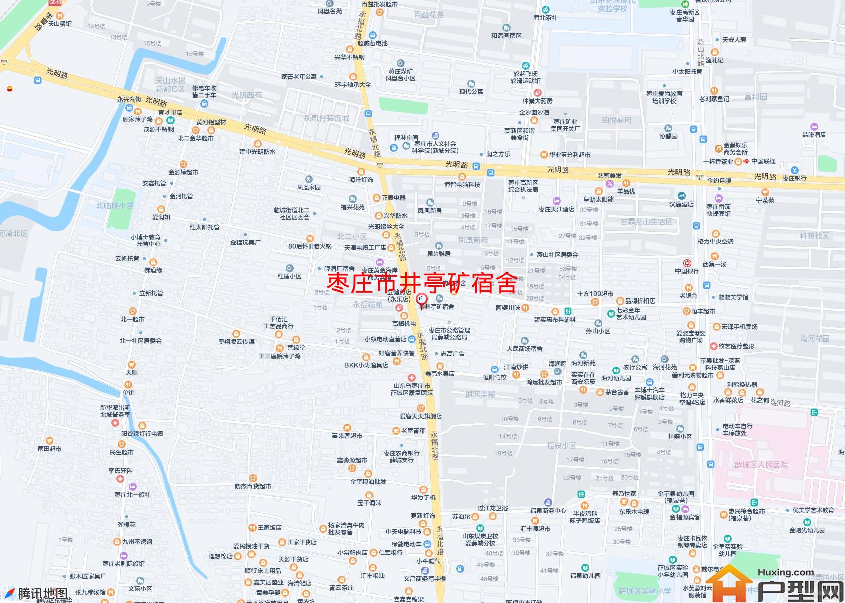 井亭矿宿舍小区 - 户型网