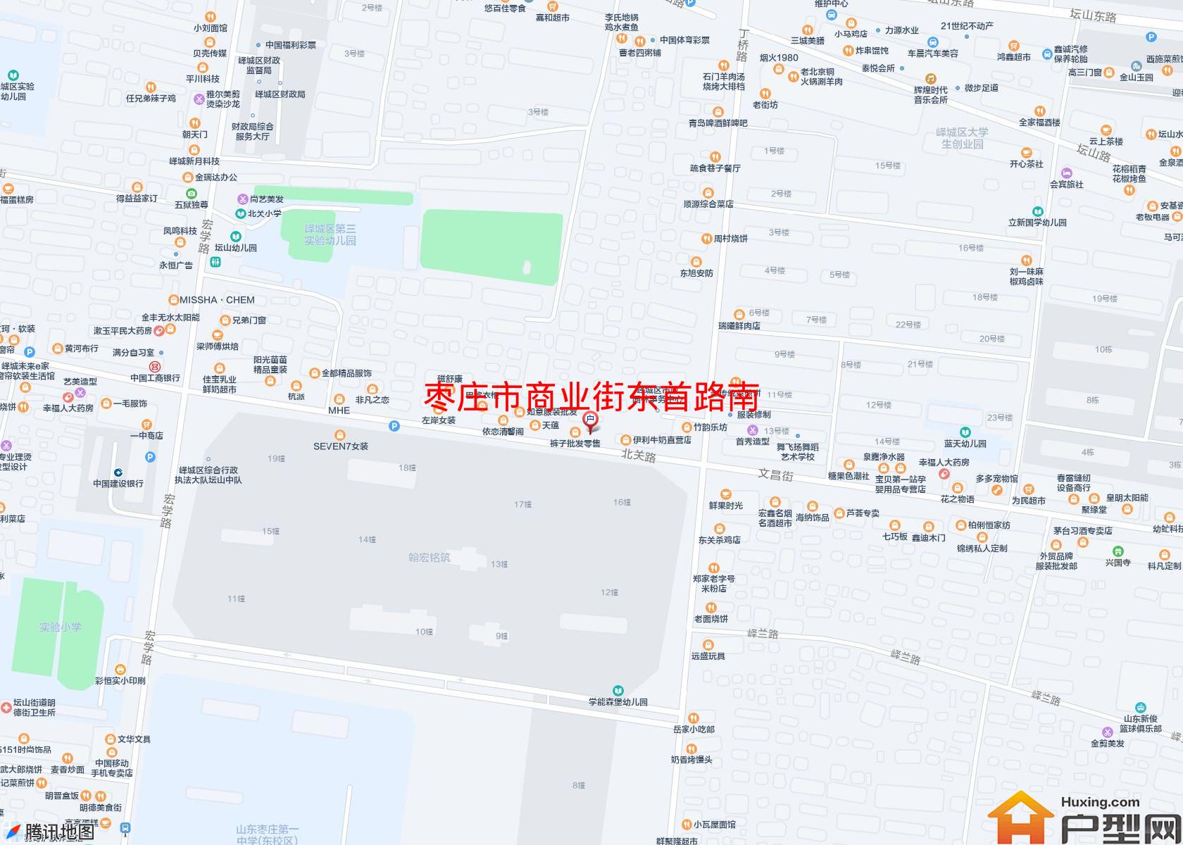 商业街东首路南小区 - 户型网