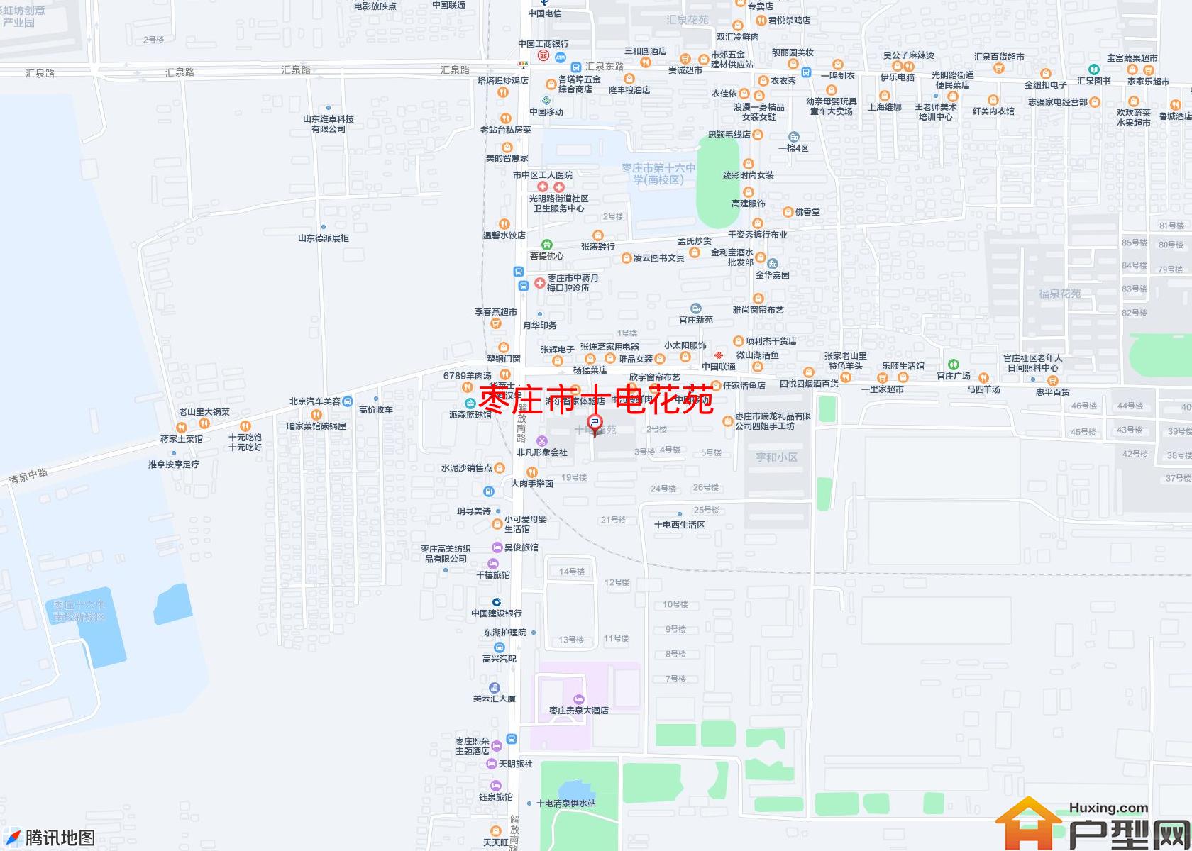 十电花苑小区 - 户型网