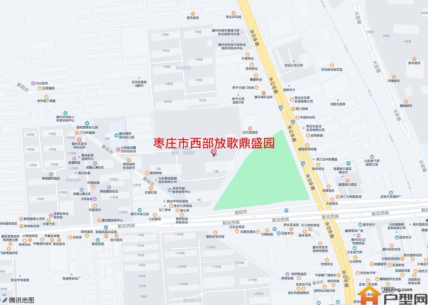 西部放歌鼎盛园小区 - 户型网
