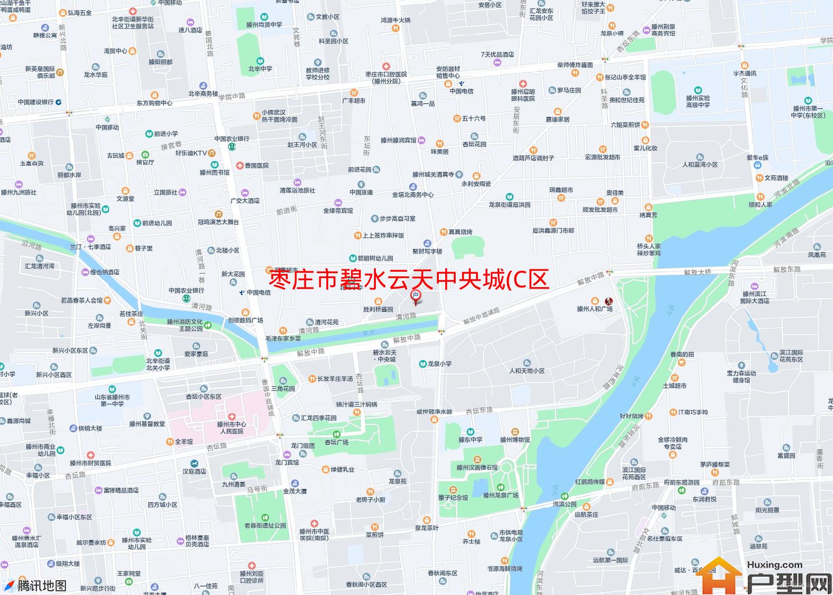 碧水云天中央城(C区)小区 - 户型网