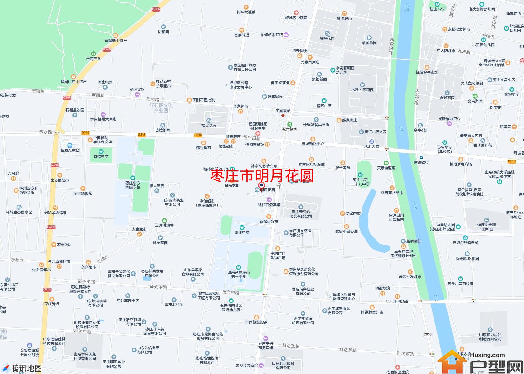 明月花圆小区 - 户型网