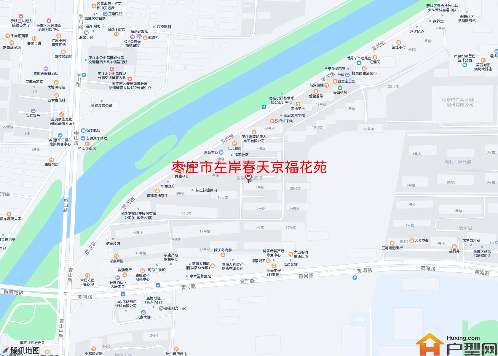 左岸春天京福花苑小区 - 户型网