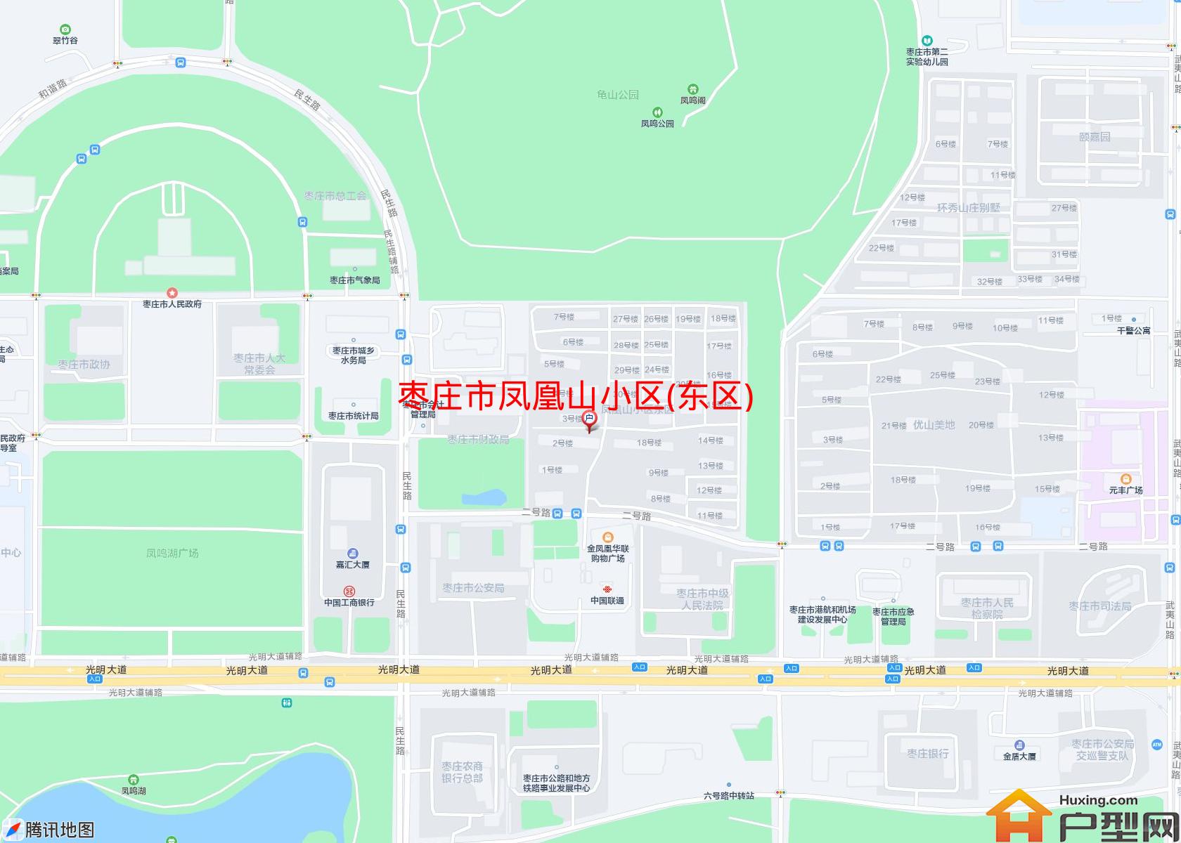 凤凰山小区(东区)小区 - 户型网